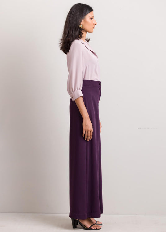 Collar detailed blouse