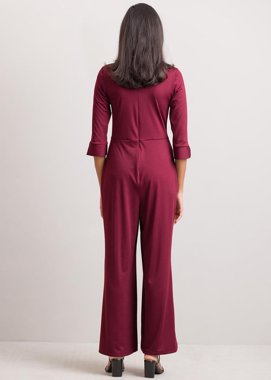 Jumpsuit with princess seams