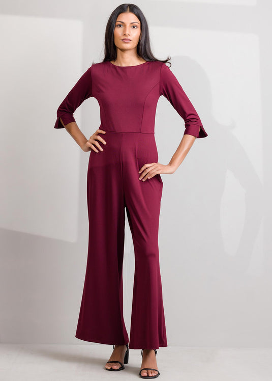 Jumpsuit with princess seams