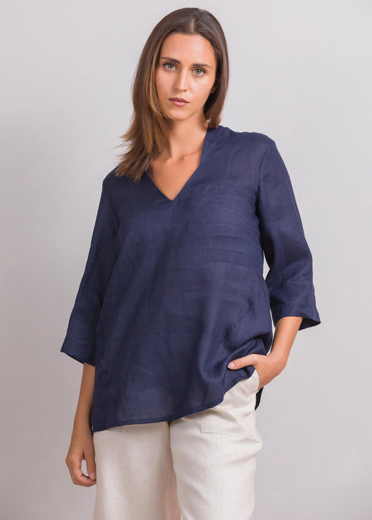 Neck detailed blouse