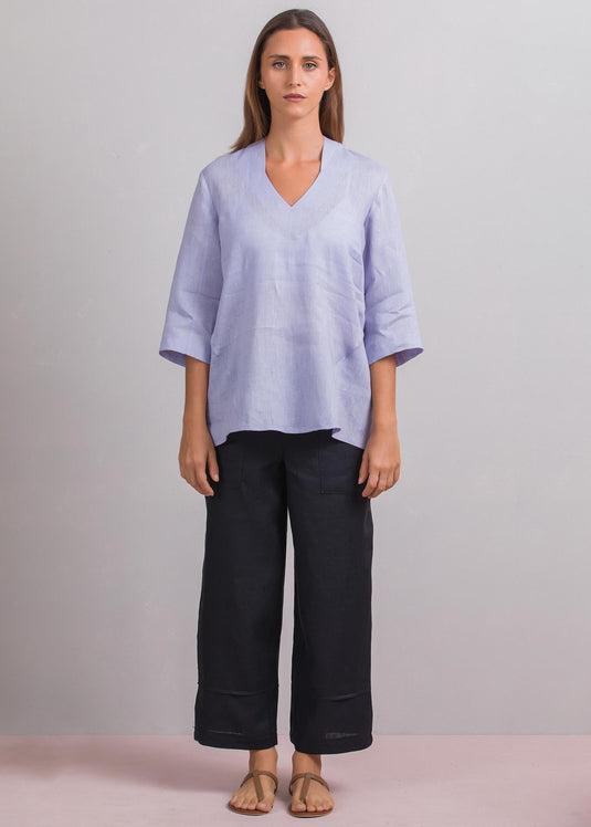 Neck detailed blouse