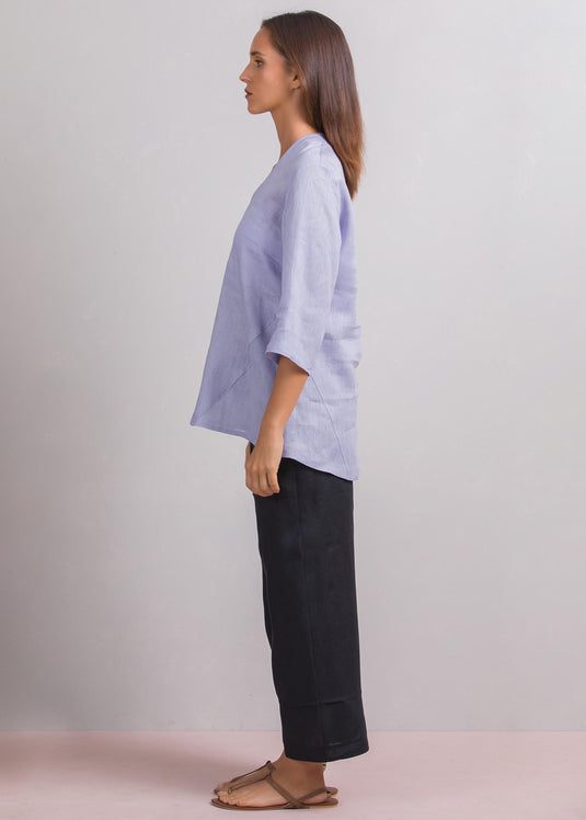 Neck detailed blouse