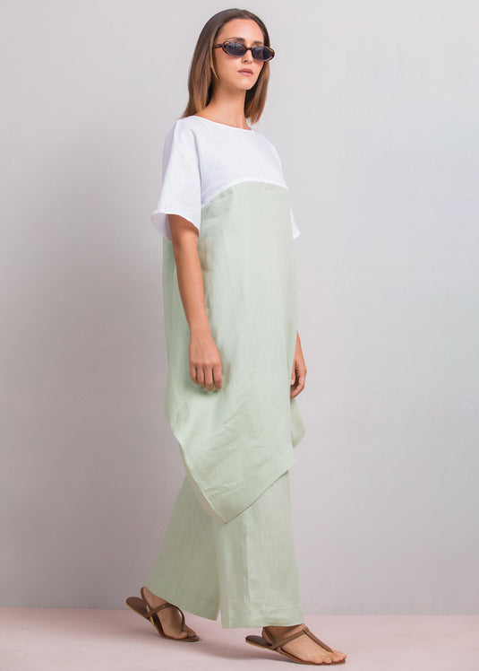 Colour block Kaftan