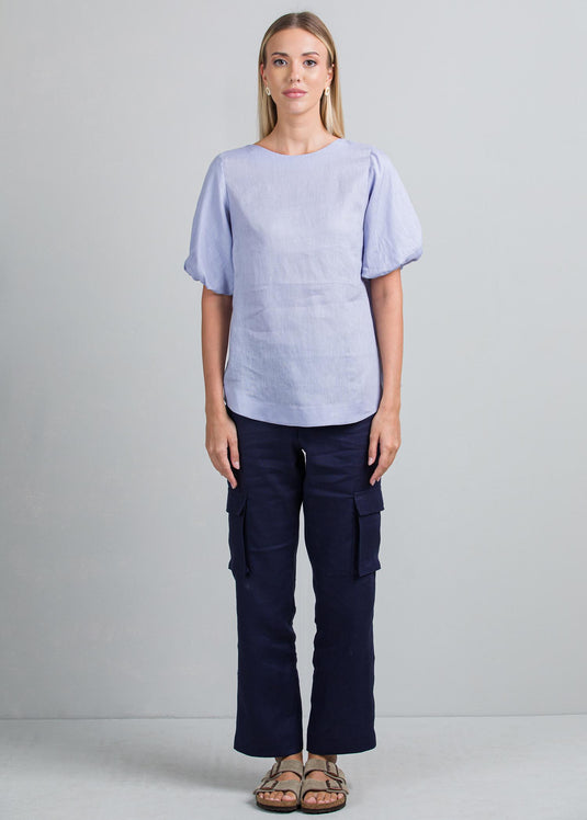 Puff sleeve blouse