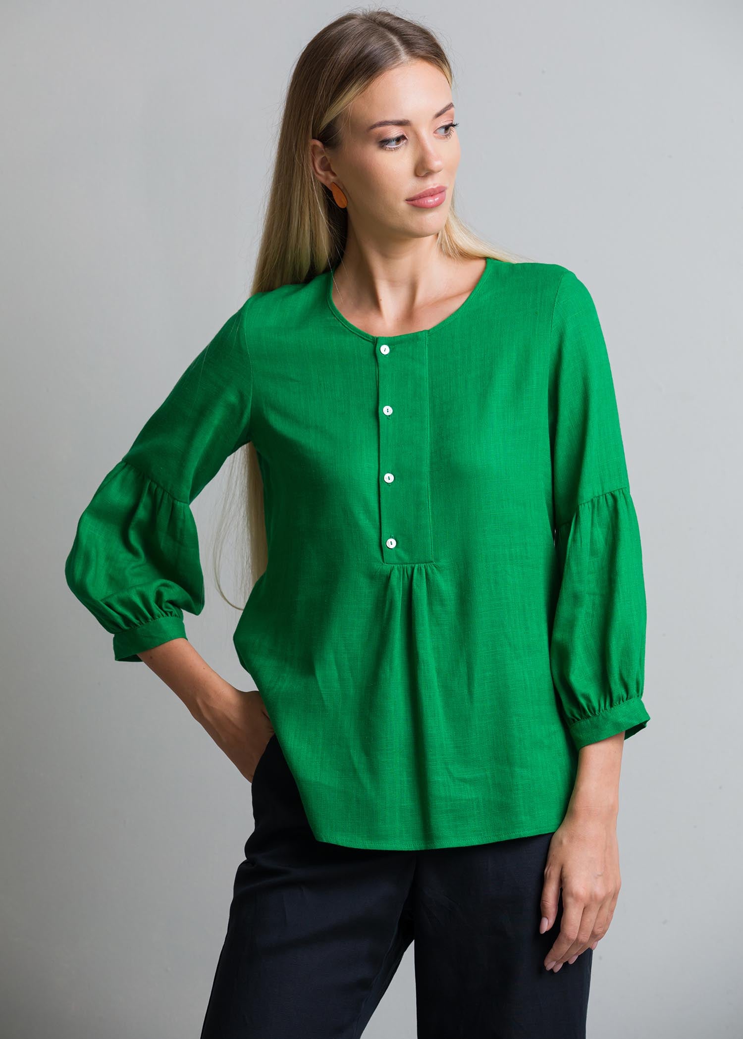 Sleeve detail blouse