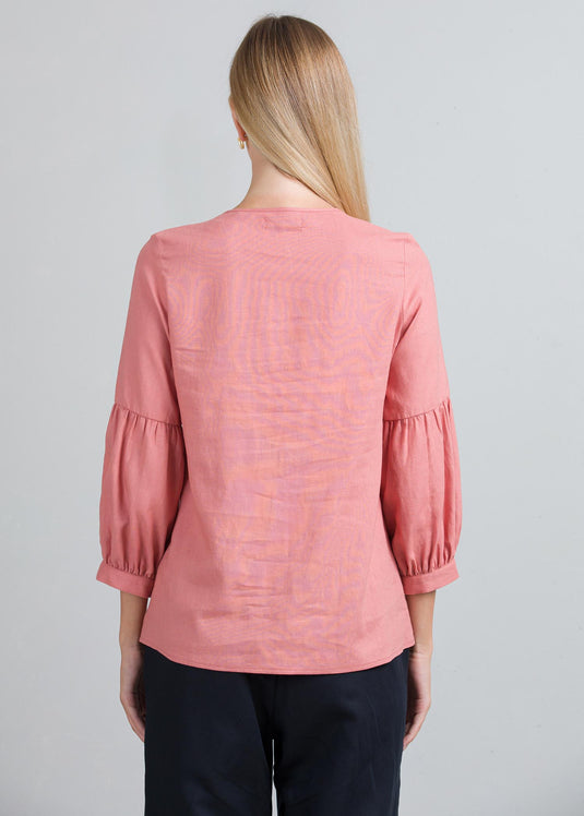 Sleeve detail blouse