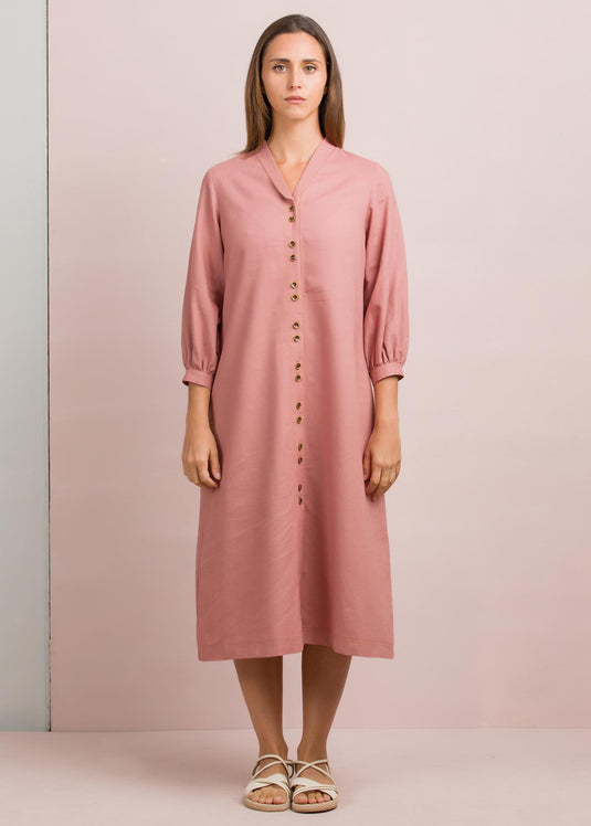 Button down dress
