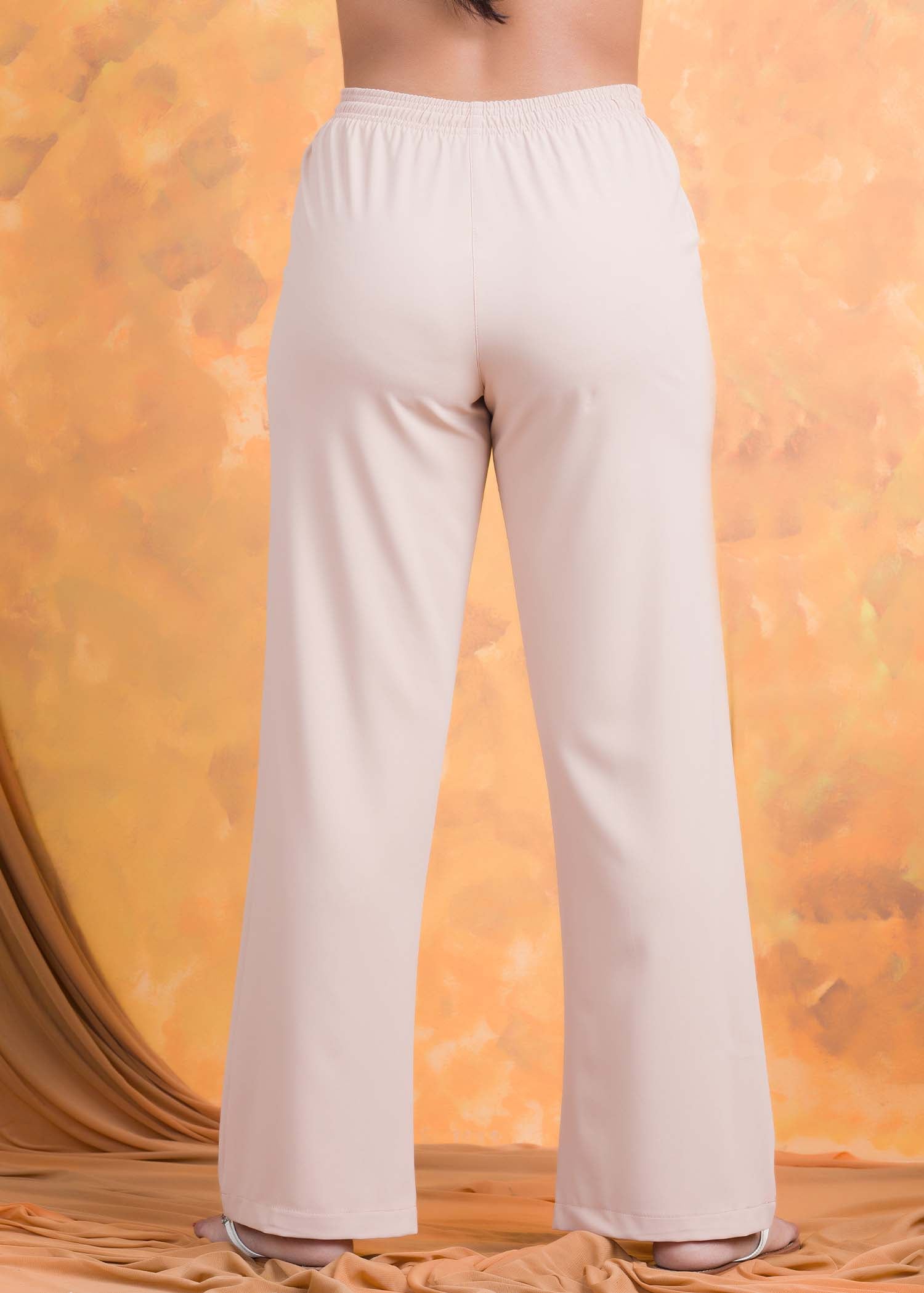 Elasticated waist pant with draw cord
