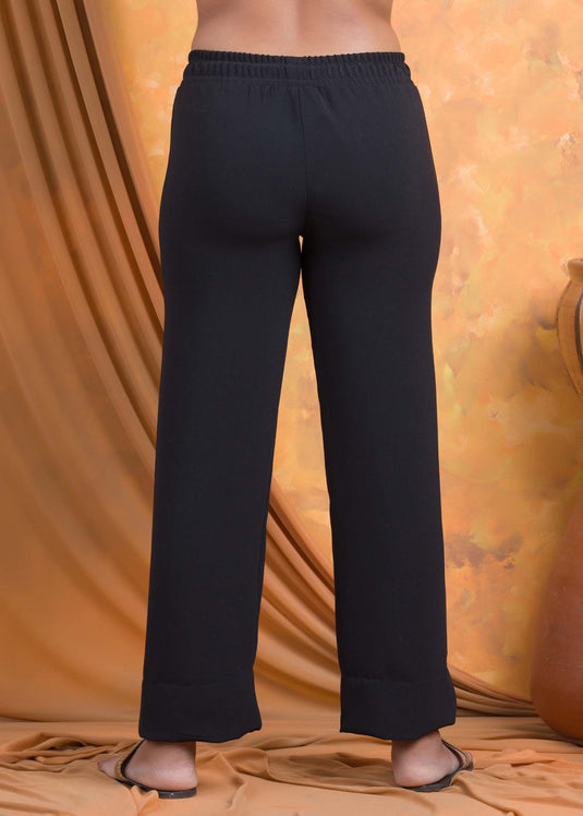 Elasticated waist pant with draw cord