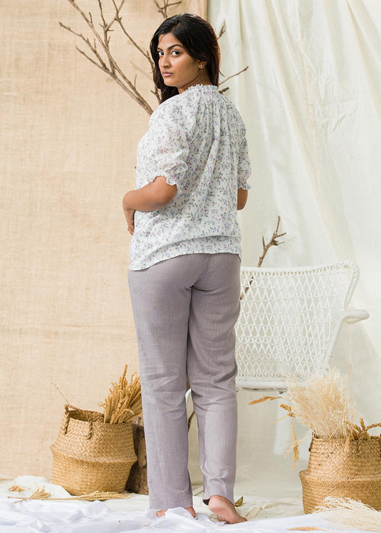 Smocking Detailed Blouse