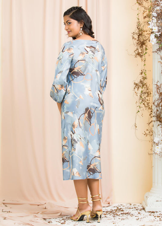 Cawl neck dress
