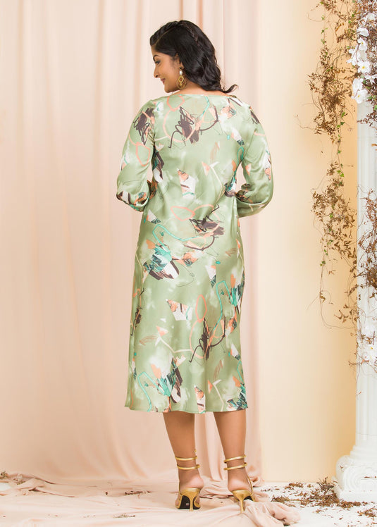 Cawl neck dress