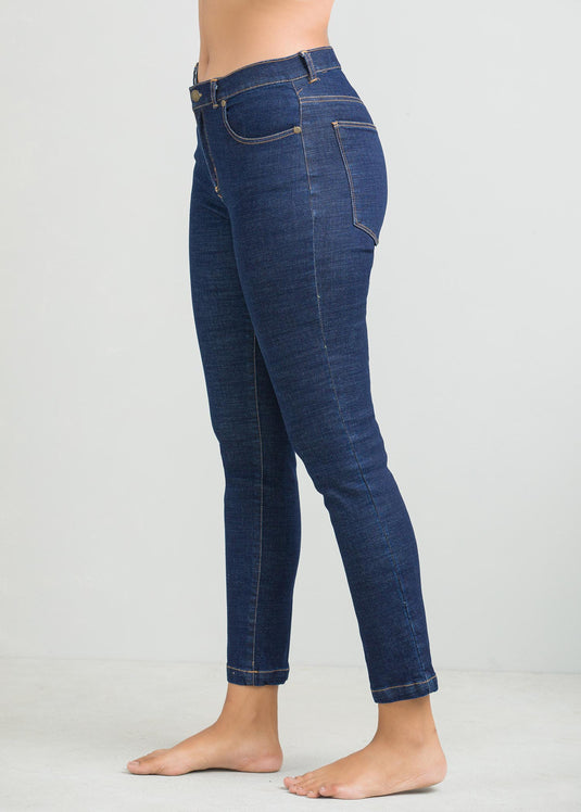 Straight cut denim