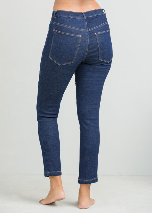 Straight cut denim