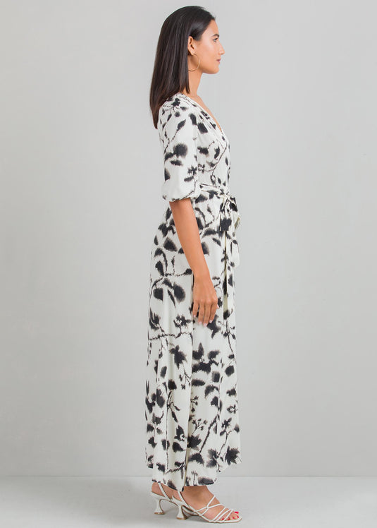 Cross over maxi dress