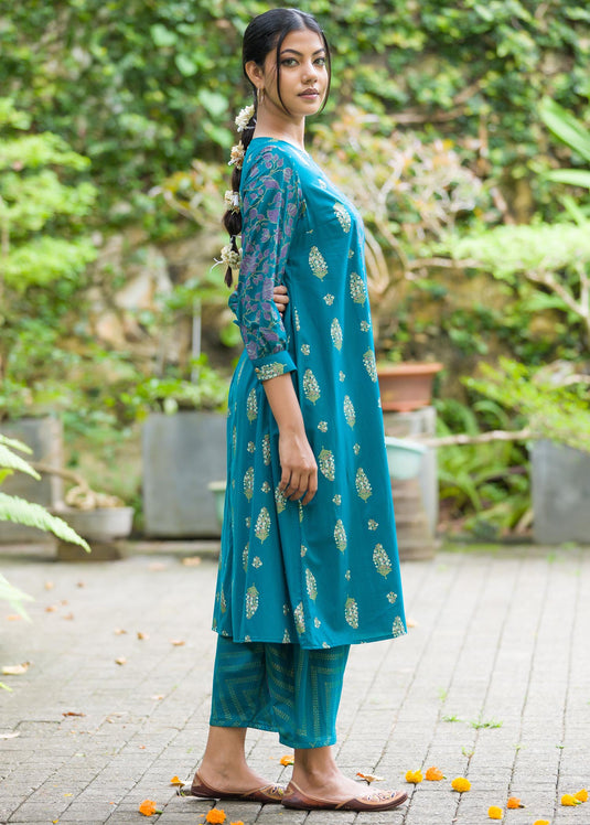 Multi print kurtha top