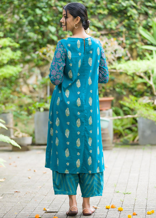 Multi print kurtha top