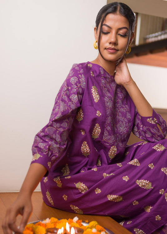 Multi print kurtha top
