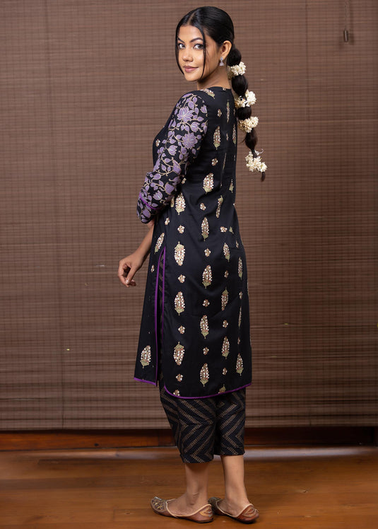 Multi print kurtha top