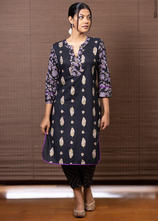 Multi print kurtha top