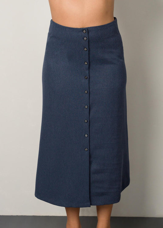 Button down skirt