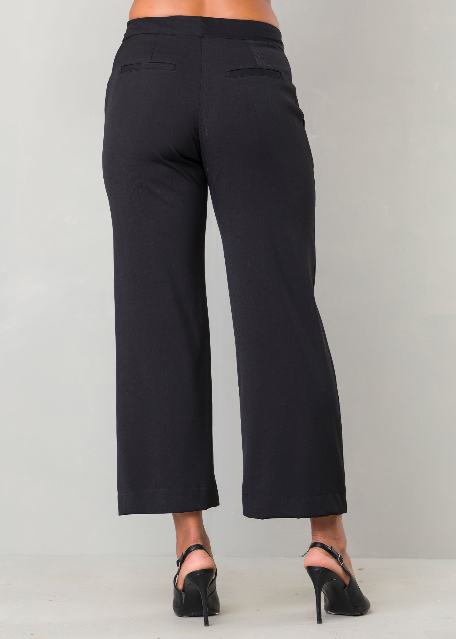 Straight leg tailored pant