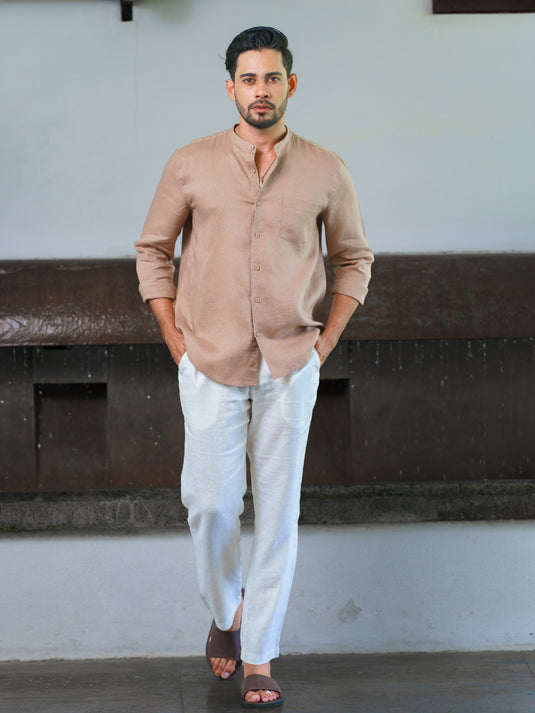 Linen Wong Long Sleeve Shirt