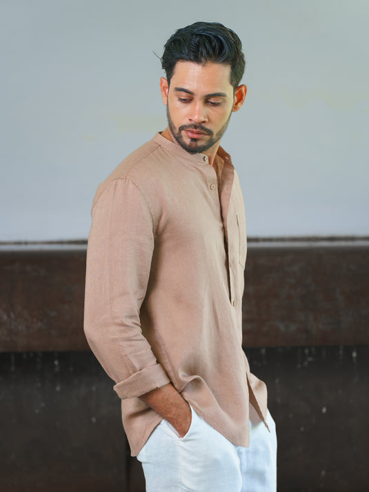 Linen Wong Long Sleeve Shirt