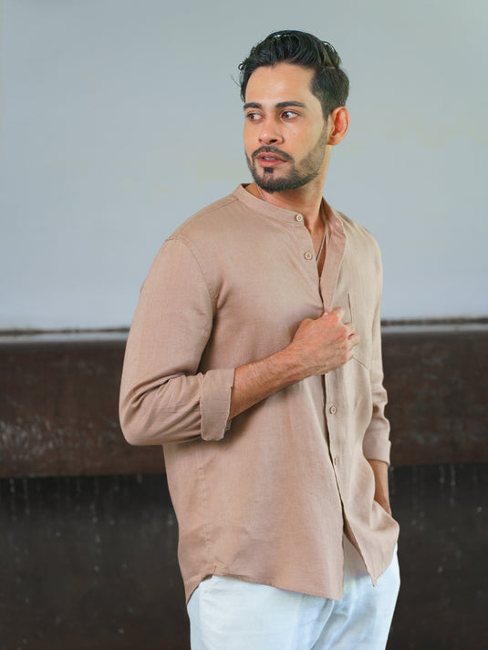 Linen Wong Long Sleeve Shirt