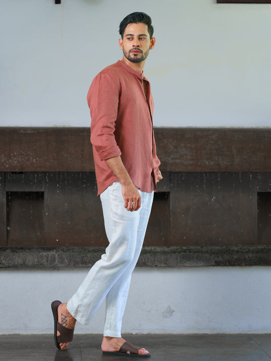 Linen Wong Long Sleeve Shirt