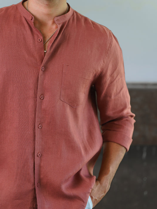 Linen Wong Long Sleeve Shirt