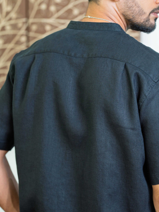 Linen Tyler Short Sleeve Shirt