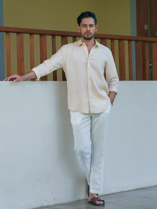 Linen Nemo Long  Sleeve Shirt