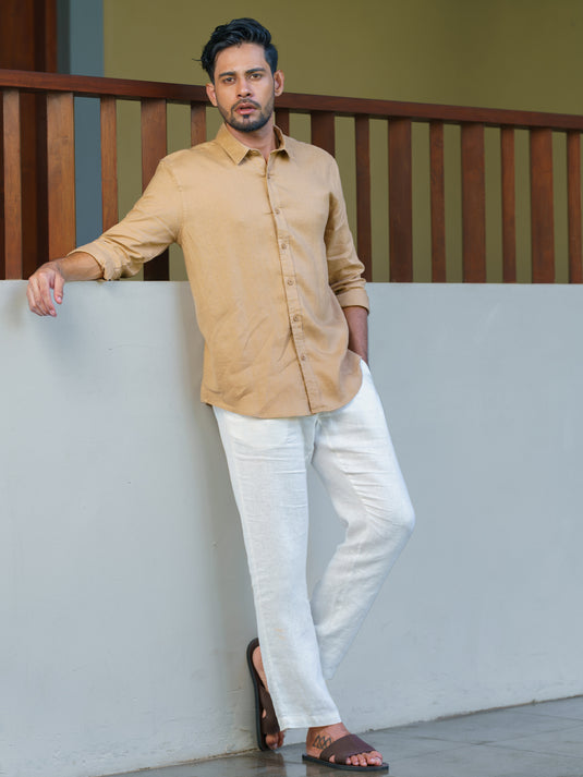 Linen Nemo Long  Sleeve Shirt