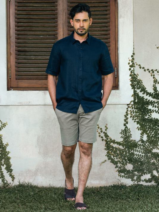 Linen Frank Short Sleeve Shirt