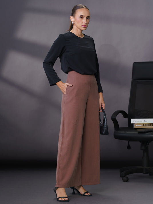 Basic long sleeve blouse