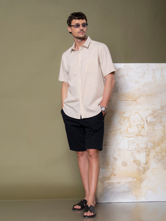 Casual Wear Short Sleeve Shirt