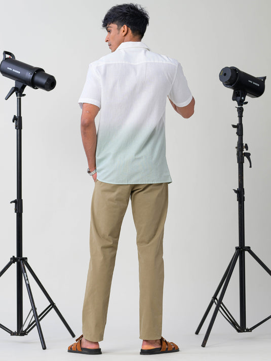 Cuban collared SS shirt