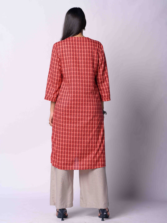 Long Length Basic Kurtha Top