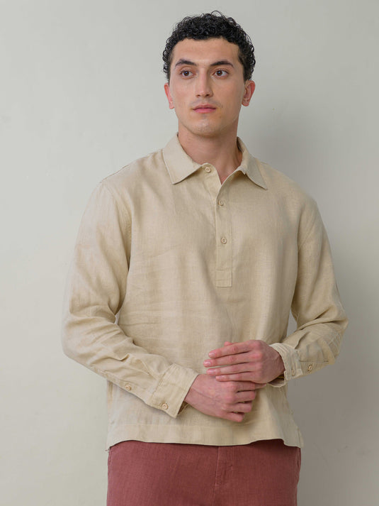 Linen Popover Shirt