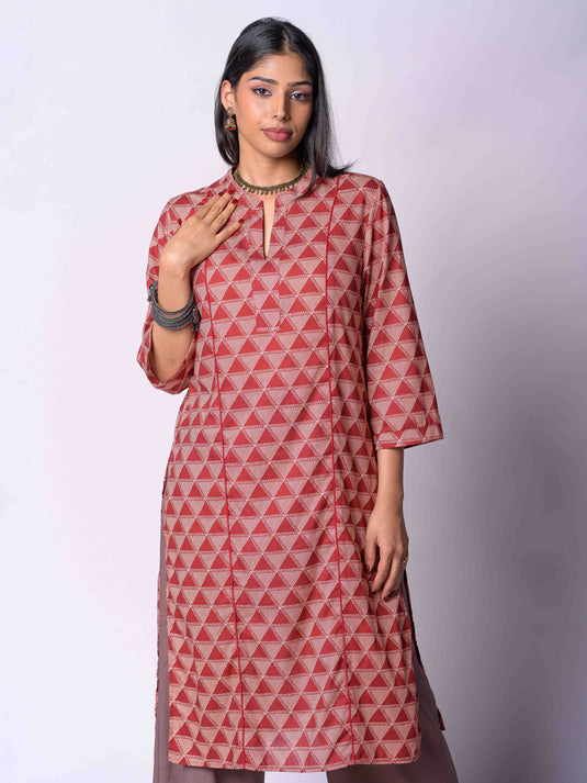 Long Length Basic Kurtha Top