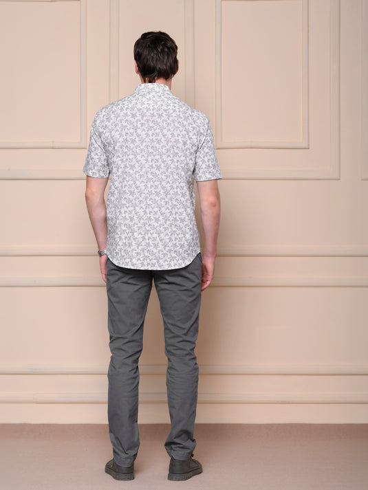 Casual Wear Printed Short Sleeve Shirt
