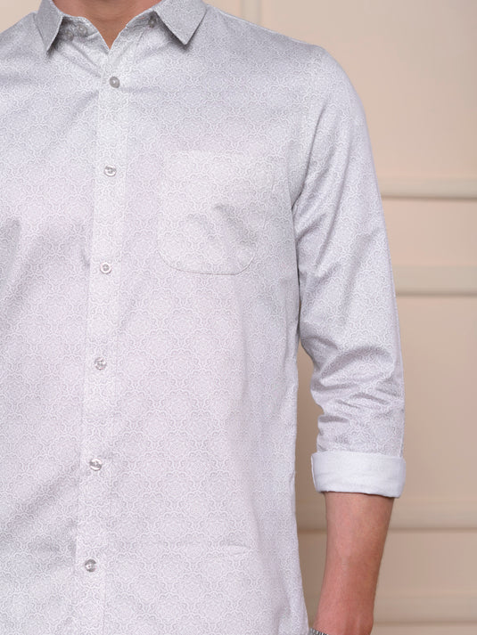 Casual Wear Printed Short Sleeve Shirt