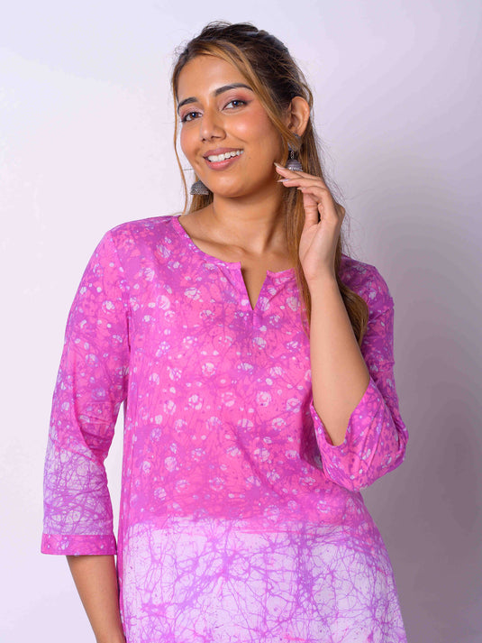 Batik Basic Short Kurtha