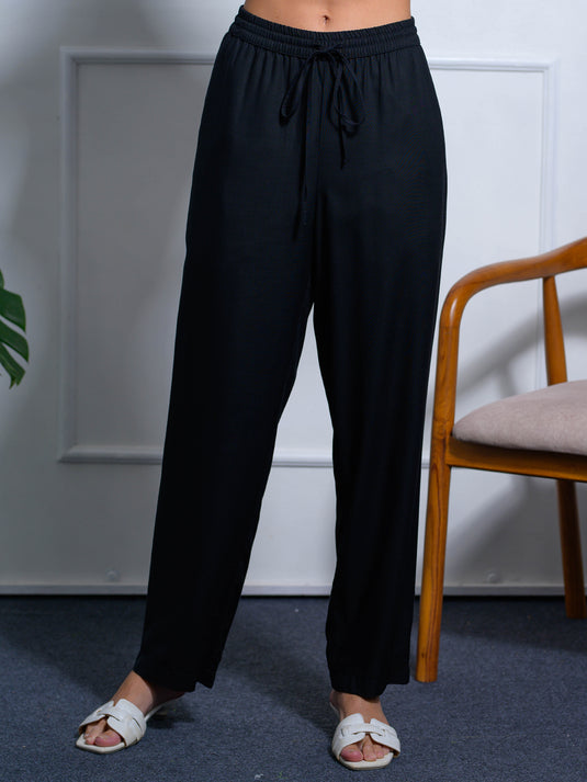 Tapered drawcord pant