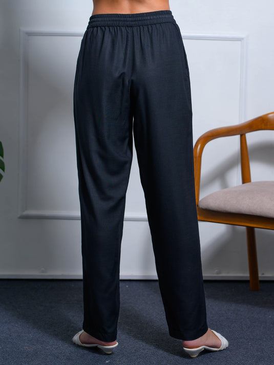 Tapered drawcord pant
