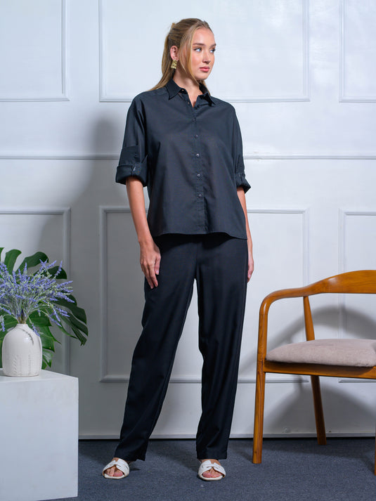 Oversize basic shirt