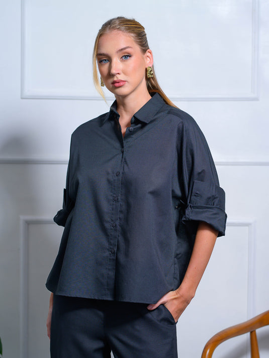 Oversize basic shirt