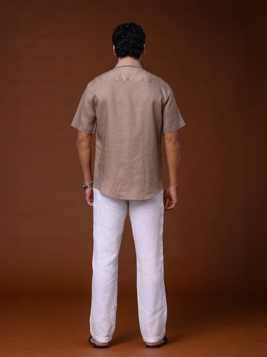 Linen Spencer Short Sleeve Shirt