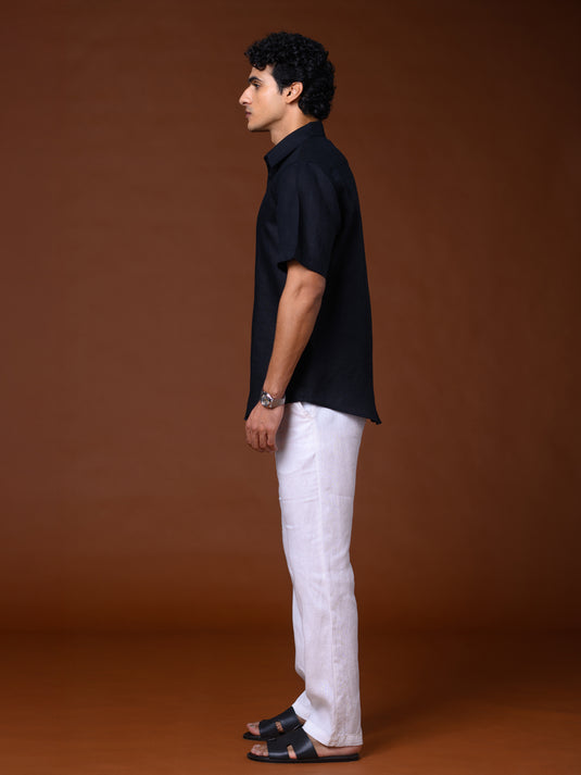 Linen Spencer Short Sleeve Shirt